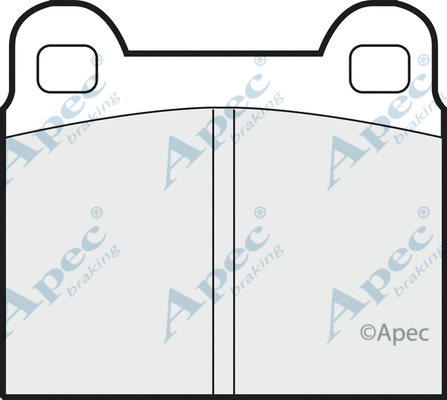 Brake Pad Set, disc brake (PAD121)
