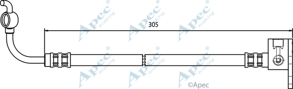 Brake Hose (HOS3643)
