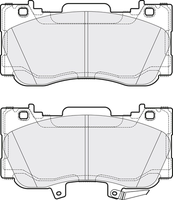 Brake Pad Set, disc brake (PD3839)