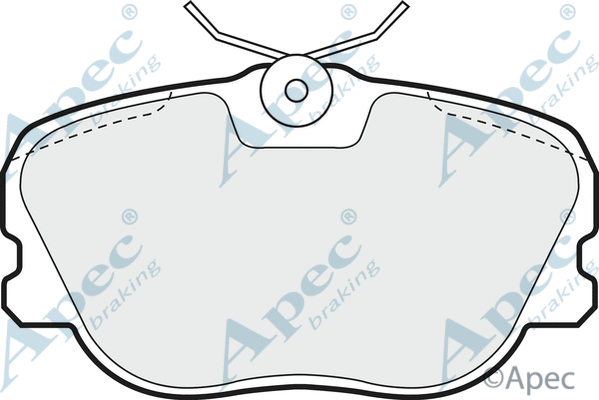 Brake Pad Set, disc brake (PAD652)