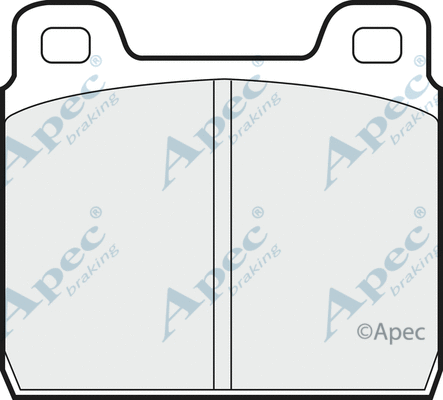 Brake Pad Set, disc brake (PAD126)