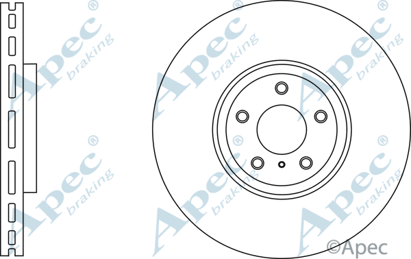 Brake Disc (DSK2833)
