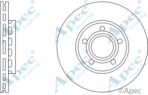 Brake Disc (DSK542)