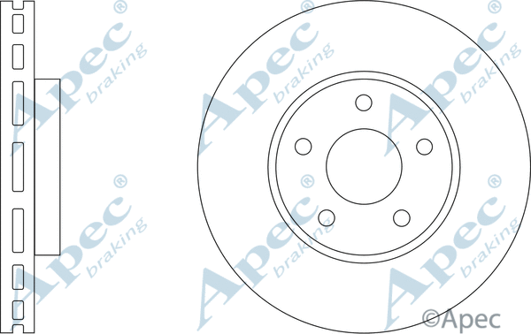 Brake Disc (DSK3516)