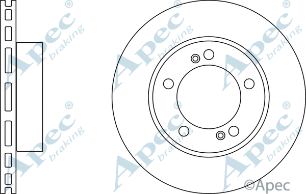 Brake Disc (DSK2709)