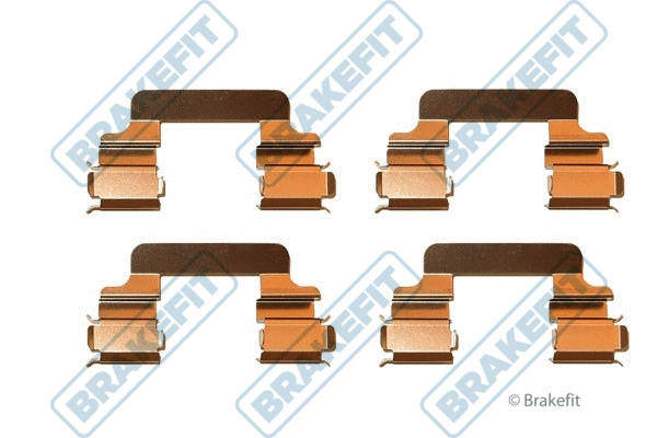 Accessory Kit, disc brake pad (BKT1039)