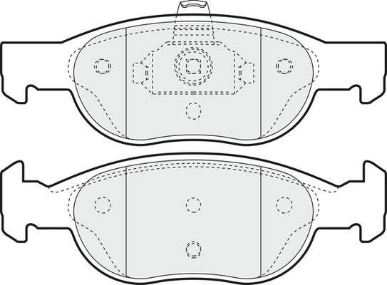 Brake Pad Set, disc brake (PD3480)