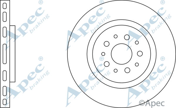 Brake Disc (DSK2927)