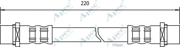 Brake Hose (HOS3365)