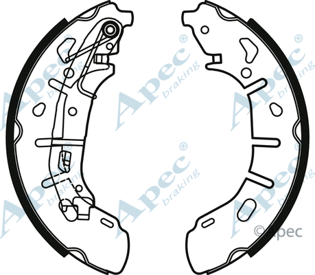 Brake Shoe Set (SHU813)