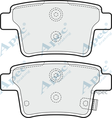 Brake Pad Set, disc brake (PAD1631)