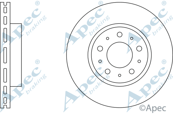 Brake Disc (DSK565)