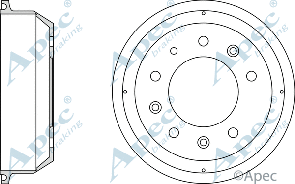 Brake Drum (DRM9706)