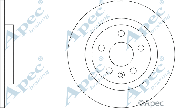 Brake Disc (DSK3443)