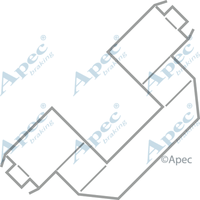 Accessory Kit, disc brake pad (KIT290)