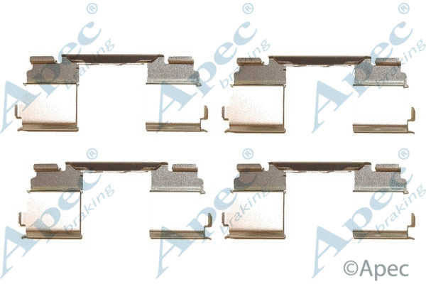Accessory Kit, disc brake pad (KIT1277)