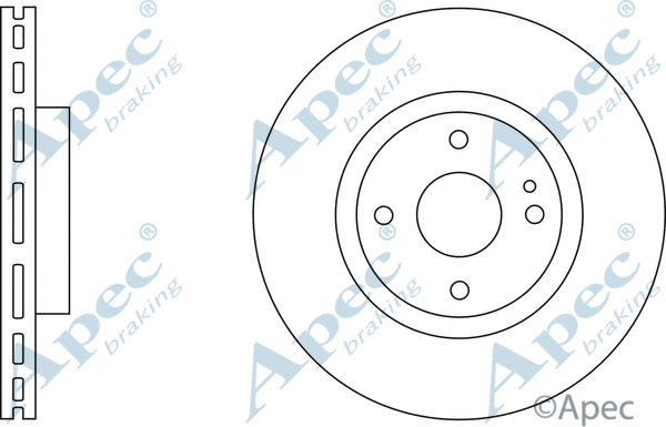 Brake Disc (DSK2578)