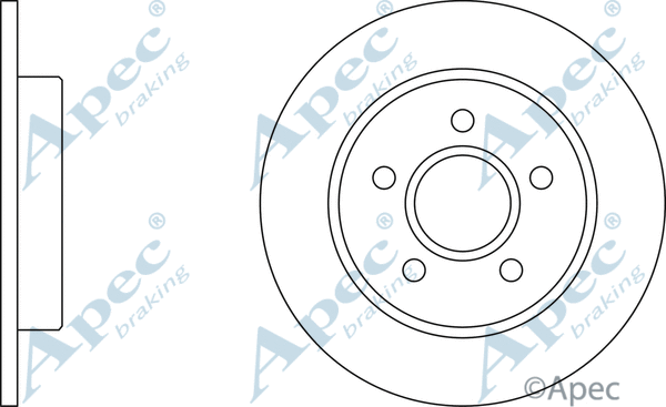 Brake Disc (DSK2231)