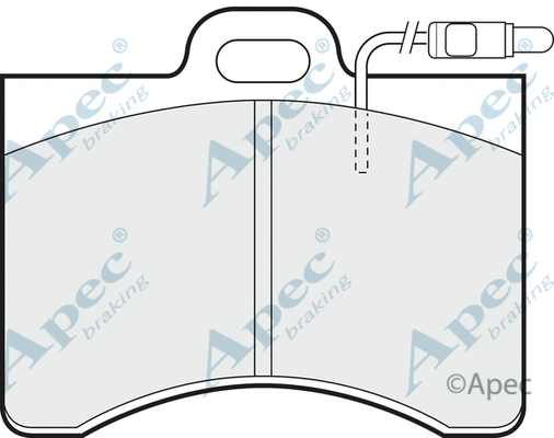 Brake Pad Set, disc brake (PAD275)