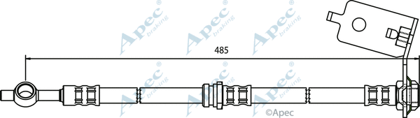 Brake Hose (HOS3571)