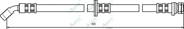 Brake Hose (HOS3038)