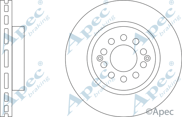 Brake Disc (DSK3519)