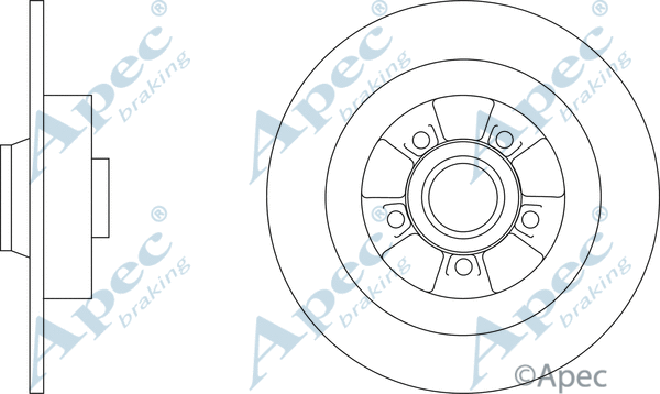 Brake Disc (DSK3368)