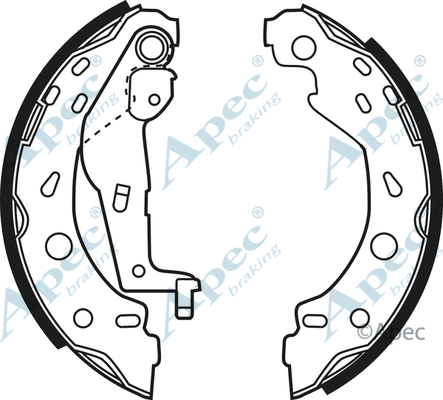 Brake Shoe Set (SHU625)