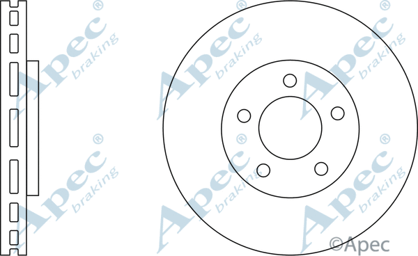 Brake Disc (DSK2554)
