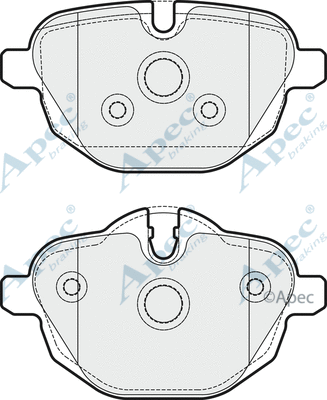 Brake Pad Set, disc brake (PAD1752)