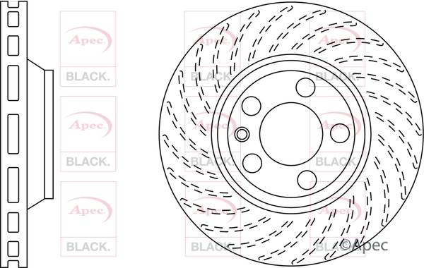 Brake Disc (DSK2310B)