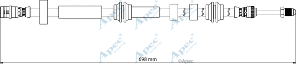 Brake Hose (HOS4190)