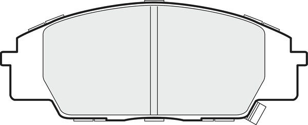 Brake Pad Set, disc brake (PD3156)