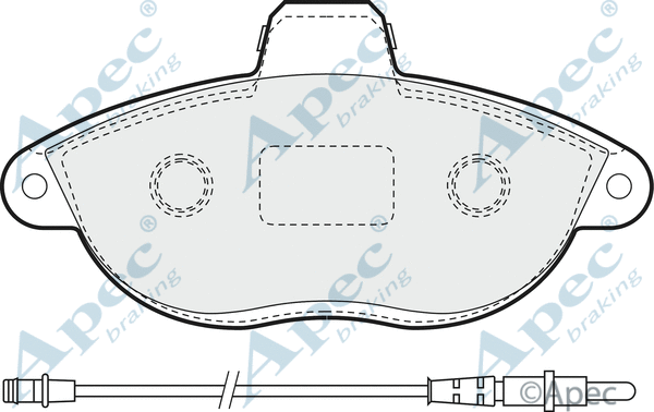 Brake Pad Set, disc brake (PAD935)