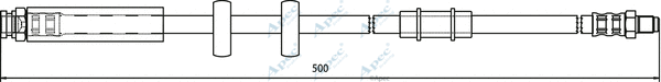 Brake Hose (HOS3614)