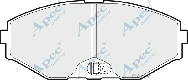 Brake Pad Set, disc brake (PAD896)