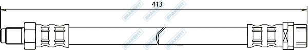 Brake Hose (BHO4081)