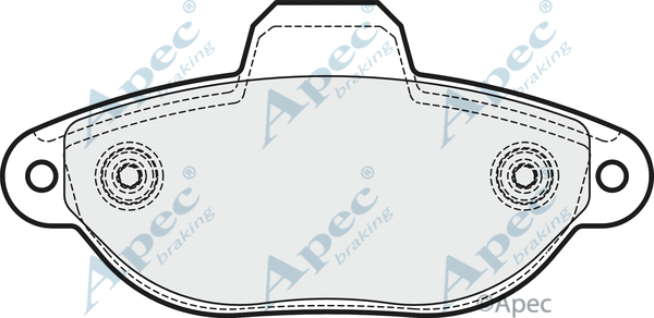 Brake Pad Set, disc brake (PAD1925)