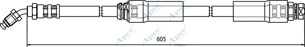 Brake Hose (HOS3608)