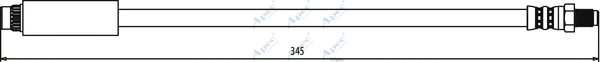 Brake Hose (HOS3624)