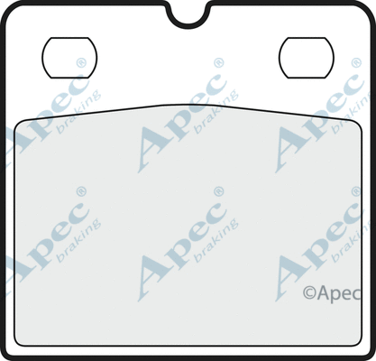 Brake Pad Set, disc brake (PAD1422)