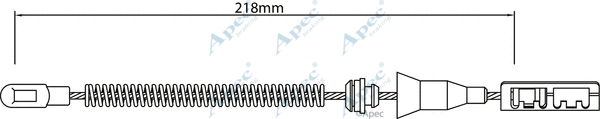Cable Pull, parking brake (CAB1472)