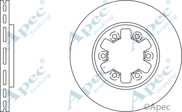Brake Disc (DSK744)