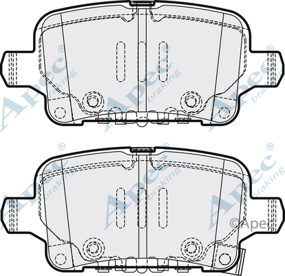Brake Pad Set, disc brake (PAD2209)