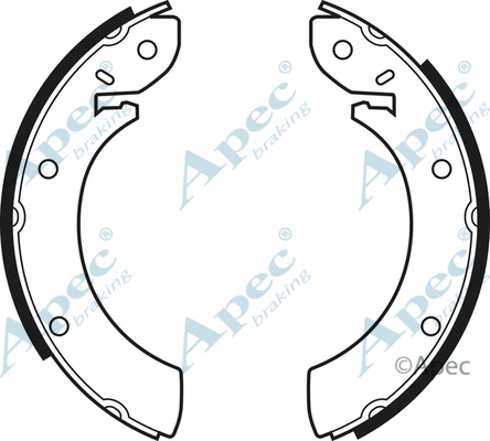 Brake Shoe Set (SHU224)