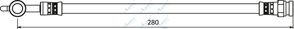 Brake Hose (HOS4029)