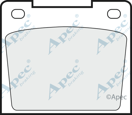 Brake Pad Set, disc brake (PAD538)