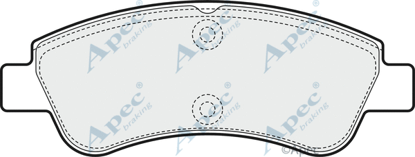 Brake Pad Set, disc brake (PAD1546)