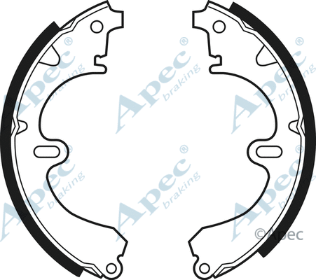Brake Shoe Set (SHU369)