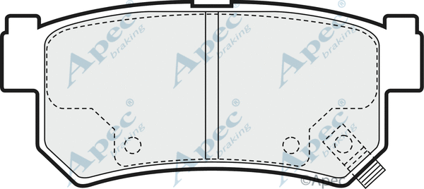 Brake Pad Set, disc brake (PAD1462)